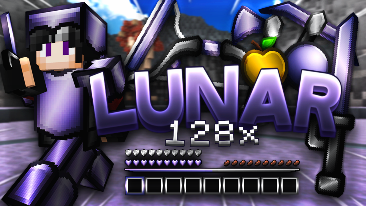 Lunar PvP Texture Pack [Blue Version] 128x by iSparkton on PvPRP
